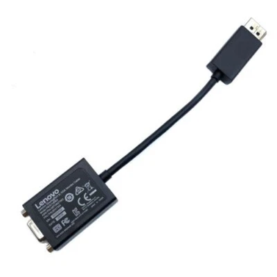 Lenovo DisplayPort to VGA Monitor Cable P/N: 57Y4393 - Image 1 of 3