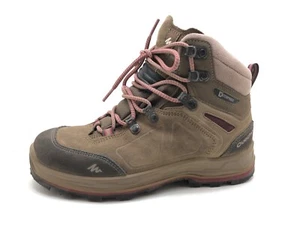 Quechua Damen Stiefel Trekkingstiefel Boots Braun Gr. 37 (UK 4) - Bild 1 von 5