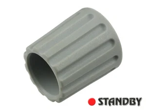 2pcs Classic collet knob 14,5 mm matt gray, ELMA 020-3115, Shaft 3mm, ROHS - Imagen 1 de 3