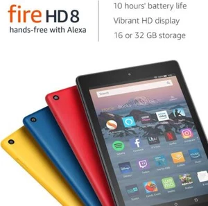 TABLET AMAZON FIRE HD 8 CON PANTALLA ALEXA FULL HD 32GB WI-FI 8ª GENERACIÓN - Imagen 1 de 5