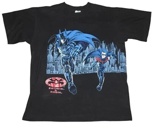 Vintage 1997 Batman & Robin Mr.Freeze DC Comics Champ Wrap Around T-Shirt XL - Picture 1 of 7