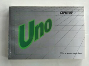 FIAT  UNO Turbo i.e. 45 60 70 SX Selecta USO MANUTENZIONE Originale 1989 ottimo - Foto 1 di 8
