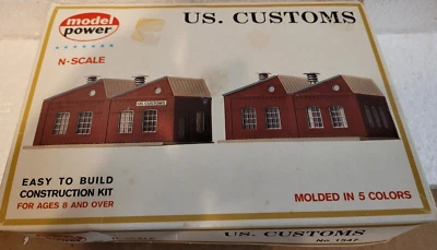 MODEL POWER U.S CUSTOMS N SCALE 1547 N SCALE KIT - Image 1 of 4
