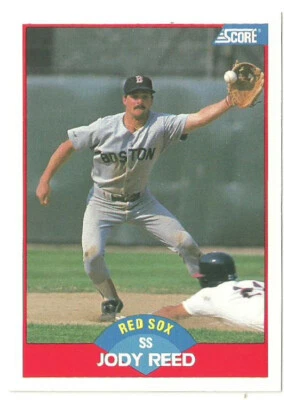 JODY REED BOSTON RED SOX #486 - SCORE NM-MT 1989 - Image 1 of 2
