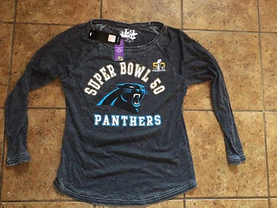 New Carolina Panthers Women's XL shirt by Alyssa Milano's Touch - Image 1 of 2