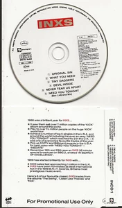 INXS 6 OF OUR FAVOURITE TRACKS RARE UK PROMO-ONLY CD CAT NO INCD 1, MINT - Picture 1 of 2