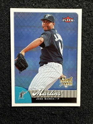 JOSE GARCIA #339 2007 Fleer Baseball Rookie Card QTY Florida Marlins - Image 1 of 2