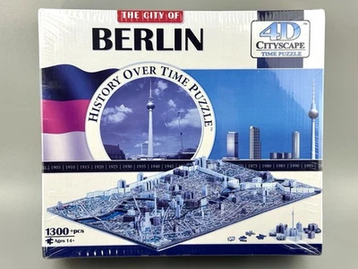 The City of Berlin History Over Time Puzzle 4D Cityscape 1300+pcs - New & Sealed - Image 1 of 4