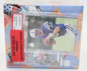1998-99 Collector's Edge First Place NFL Football Box NEW w/ Peyton Manning Slab - Picture 1 of 9