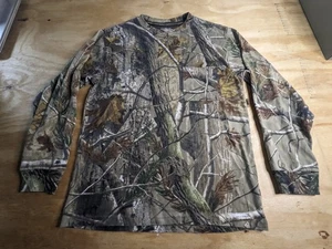 Realtree Youth XL Camouflage Long Sleeve Shirt Hunting Outdoor Camo Top... - Picture 1 of 6