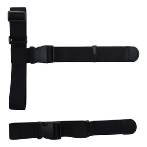 2Pcs Suitcase Belt Trips Normal Strap Heavy Duty Bag Luggage T-Type Black New - Picture 1 of 12