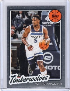 ANTHONY EDWARDS 2025-26 Topps 45TH ANNIVERSARY #80BK90 - TIMBERWOLVES - Picture 1 of 1
