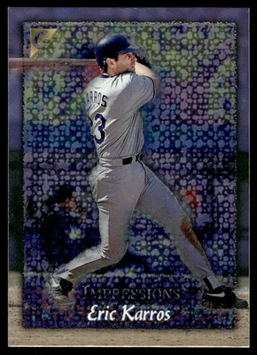 1998 Topps Gallery Impressions Eric Karros Los Angeles Dodgers #143 - Image 1 of 2