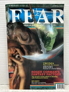 Fear Magazine No.17 May 1990 - Troma, Henry Portrait Of A Serial Killer - Imagen 1 de 2