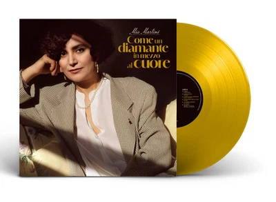 MIA MARTINI - COME UN DIAMANTE IN MEZZO AL CUORE - LP VINILE GIALLO SIGILLATO