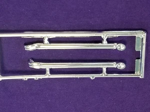 CUSTOM EXHAUST CHROME SIDE PIPES from 67 Camaro AMT 1:25 Model Kit 1967 68 1968 - Picture 1 of 10