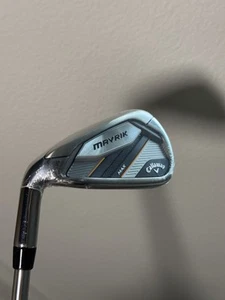 NEW left-handed Callaway MAVRIK MAX 7 Iron – KBS S 80 Shaft – Still in Plastic - Picture 1 of 6