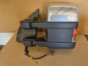 Driver Side View Mirror Power Fold Dual Arms Fits 08 09 10 FORD F250 F350 F450 - Picture 1 of 8