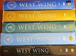The West Wing: Complete Seasons Seasons 1-4 & 7 (DVD) Martin Sheen FREE SHIP! - Imagen 1 de 2