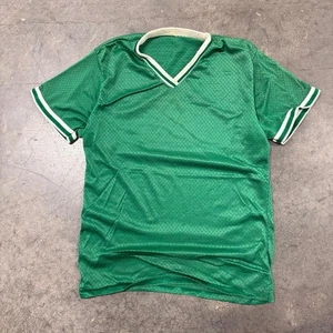 Vintage 80s Mesh Soccer Jersey Size M - Picture 1 of 6