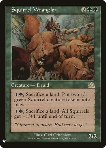 MTG - Squirrel Wrangler - The List - Magic the Gathering - Image 1 of 1