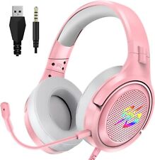 Auriculares inalámbricos con orejas de gato - rosa - Shopmami