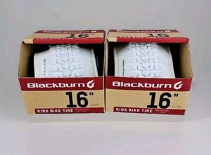 Blackburn 2-Pack Kids Bike Tire 16" x 2.125" White 🆕 - Picture 1 of 3