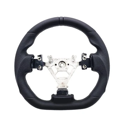 REVESOL 3D BLK Ring Leather Steering Wheel for 2002-2009 NISSAN 350Z FIARLADY Z - Image 1 of 4