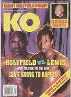 Ko Magazine Evander Holyfield Lennox Lewis Boxing Hofers June 1998