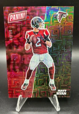 2017 Panini The National Matt Ryan Escher Squares #FB4 Gold Parallel SSP /10! - Image 1 of 2