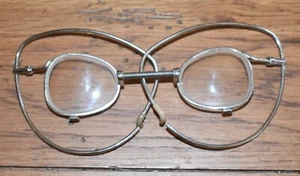 2x Inserto ottico maschera antigas esercito orecchio avvolgente occhiali vintage M17 - Foto 1 di 7