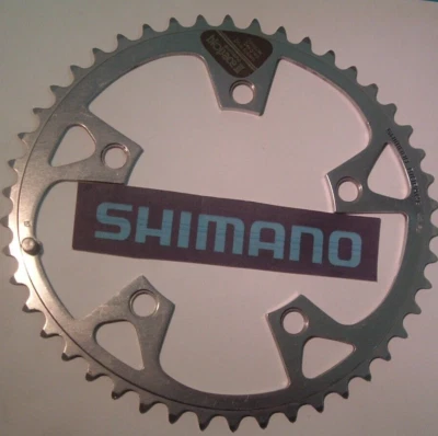 Shimano Biopace ll 46Tx110BCD Oval MTB/Touring Chainring- NEW/NOS- 5 to 9-Spd- - Image 1 of 4