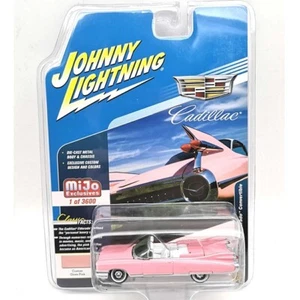 Johnny Lightning 1/64 Cadillac El Dorado Rocket Convertible Collectible Pink Car - Picture 1 of 7