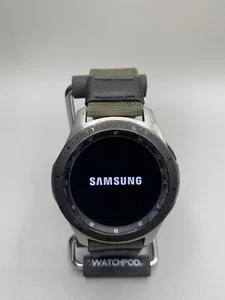 Montre connectée Samsung Galaxy Watch SM-R800 WiFi + Bluetooth 46 mm - Argent - Photo 1 sur 11