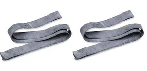 Pro Series Motorcycle Wheel 16" Inch Rubber Rim Strip Band Set of 2 - Foto 1 di 1