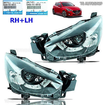 Faro proyector delantero Mazda 2 Mazda2 4-5 puertas sedán hatchback 15 2016 2017 Foto 1 de 4