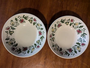 2 ciotole da portata Johnson Brothers Staffordshire Old Granite GRETCHEN 8 3/8" e 9" - Foto 1 di 12