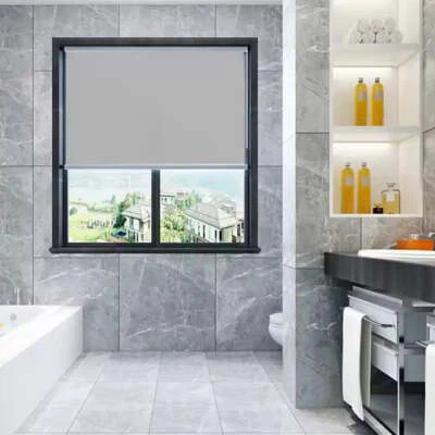 NEW Markisol Set of 4 Portofino Blockout Roller Blinds Linen 60 x 240cm - image 1 of 4