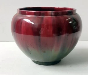 POTICHE CACHE-POT FAIENCE VERNISSEE SIGNE J. MASSIER FRANCE ART DECO - Imagen 1 de 7