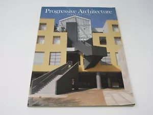 Progressive Architecture Magazine February 1985 Loyola Law School Cover Ex Cond - Picture 1 of 8