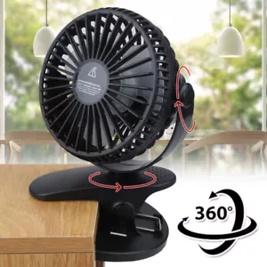 Mini Grow Ventilator mit Clip Klemme + Standfuß Clipventilator für Grow Zelt Box - Bild 1 von 14
