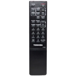 Control remoto de TV original de fábrica Toshiba CT-9348 para Toshiba CF2044J, CF20C40, CF27C40 - Imagen 1 de 6