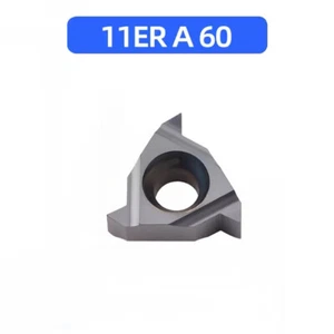 10PCS 11ER A60 11mm CNC Carbide External Threading Inserts 11ER A60 For Steel - Picture 1 of 5