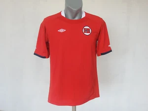 Team Norway 2010 - 2011 Home Jersey Umbro Red Shirt Size M #8 Football Soccer - Picture 1 of 5