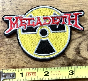 MEGADETH Patch Rock n Roll Band Metal Jacket Sew on Iron on Gift - Picture 1 of 1