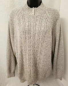 Karen Scott Womens Sweater Shirt Top Blouse Size XL X Large Black White Fuzzy - Picture 1 of 4