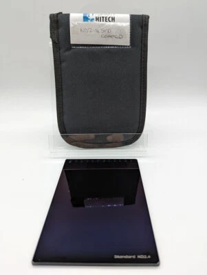Formatt Hitech Firecrest 4x5.65" Standard ND2.4 Filter - Image 1 of 3