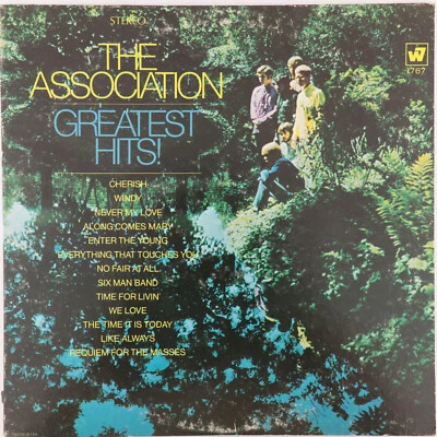 The Association – Greatest Hits! -1968 Stereo- Santa Maria 12" Vinyl LP WS 1767 - Image 1 of 4