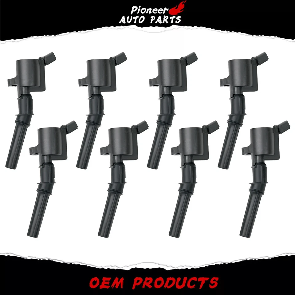 8Set OEM Ignition Coil PACK DG508 FD503  For Ford F150 F250 F550 E350 4.6L 5.4L Foto 1 de 4