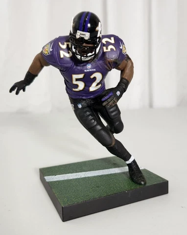 McFarlane NFL Series 32 Ray Lewis Baltimore Ravens Exclusive Action Figure Loose Cover